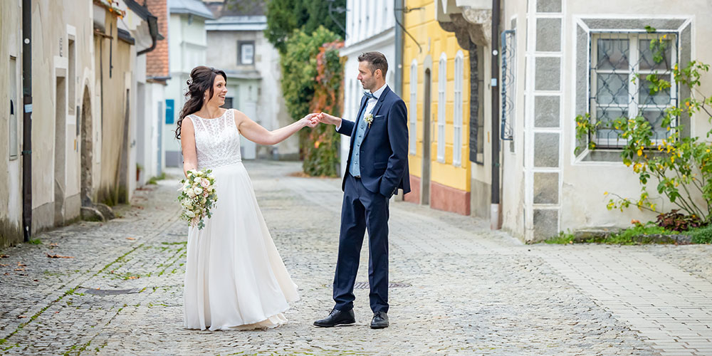 Angelika und Christian fotografiert vom Botagraph in Steyr - [Foto © der Botagraph]