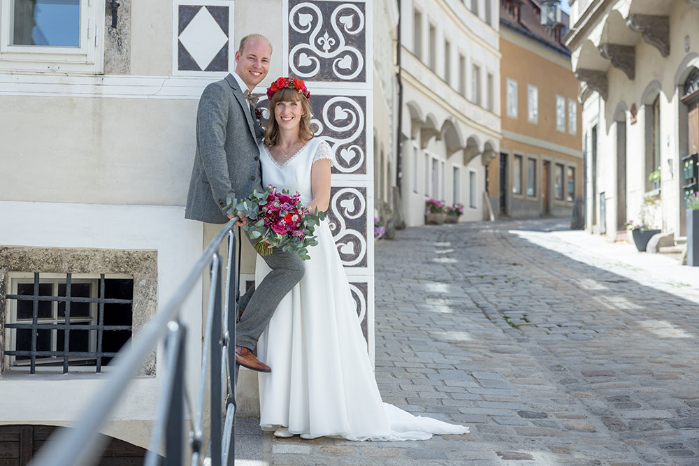 Christina und Manuel fotografiert in Steyr vom Botagraph - [Foto © der Botagraph]