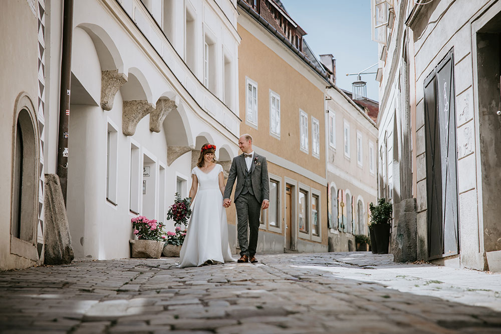 Christina und Manuel fotografiert in Steyr vom Botagraph - [Foto © der Botagraph]