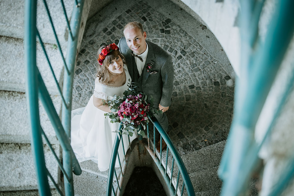 Christina und Manuel fotografiert in Steyr vom Botagraph - [Foto © der Botagraph]