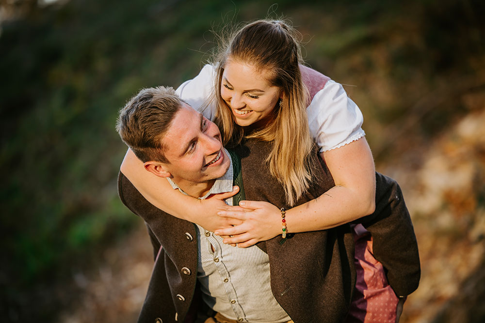 Conny und Dominik fotografiert vom Botagraph am Damberg