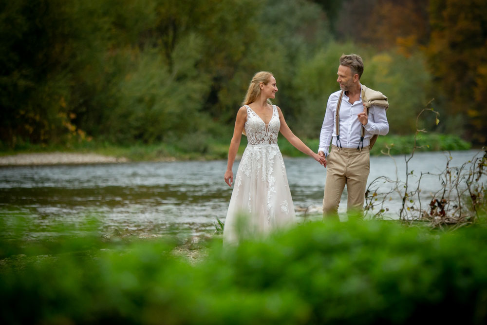 Marianne und Ralph fotografiert vom Botagraph am Traunsee und in Steyr - [Foto © der BOTAGraph]