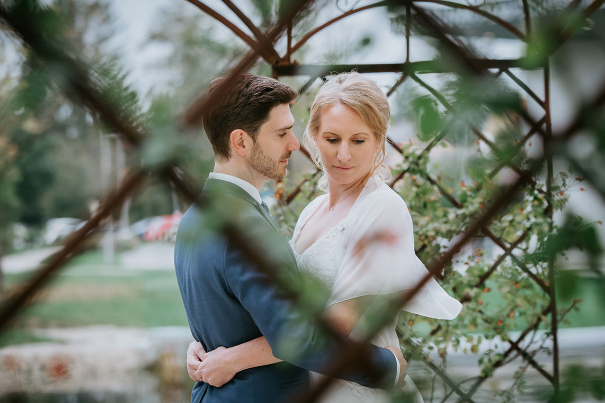 Simone und Markus fotografiert im Schloss Traun vom Botagraph